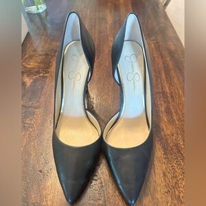 Jessica Simpson Black Heels Classic Elegance
